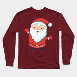 Cute Santa Claus Long Sleeve T-Shirt
